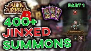 Our Huge 400+ F2P Summon session is cursed! We will get what we can [AFK ARENA] Part 1