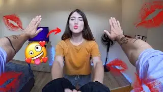 CRAZY GIRL WANTS TO KISS ME 💋​⁠ (Parkour POV Love Romantic)​⁠ @Celpan