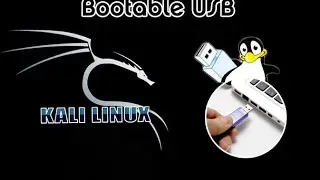 Make a live USB bootable kali linux drive | 8GB/16GB | 
