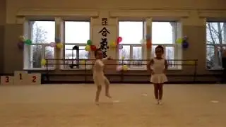 Соревнования по художественной гимнастике дети 3-8 лет. Стадион "Энергия". Лефортово.