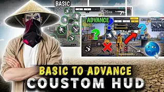 TOP 3 !! BEST CUSTOM HUD FREE FIRE FASTEST 3 FINGER HUD |🗿FIRST MOVEMENT CUSTOM HUD !🥸