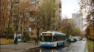 Троллейбус 28 Москва. Бкм 321.