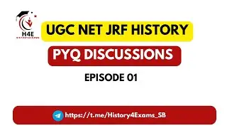 UGC NET JRF HISTORY PYQ DISCUSSION 2018  |History4Exams
