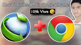 How To Add IDM (internet download manager) Extension To Google Chrome
