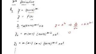 Nth Derivative Part 01, Differential Calculus, nth derivative examples