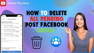 How To Delete ALL PENDING POST from Your FACEBOOK GROUP ( 2025 UPDATED )
