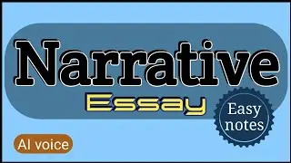 Narrative essay | Tips for writing a narrative essay!
