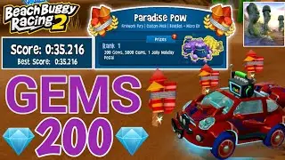Beach buggy racing 2 🌈 Firework Fury🧯Paradise Pow 🚀 BeatBot+Micro Ex🚦Gem's 200 💎 coins 5000