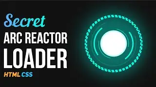Arc Reactor Ironman Loader HTML CSS