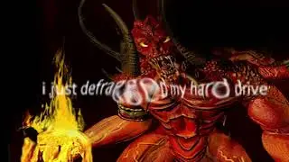 i just defragged my hard drive
