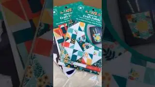 Quick Craft with Iron-on Quilt Block Patches