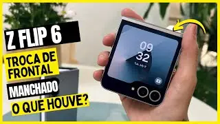 INCRÍVEL! LANÇAMENTO NOVO SAMSUNG GALAXY Z FLIP 6 COM TELA QUEBRADA! TROCA DE TELA
