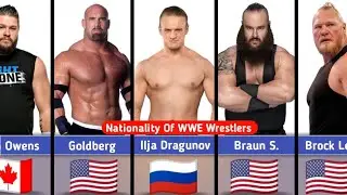 Nationality Of WWE Superstar || Undertaker, Roman Reigns, John Cena,  Kane