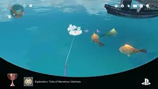 Genshin Impact Fishing For The Book - Toki Alley Tales (V)