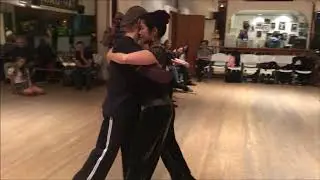 Tango Lesson: Compact Line of Dance Alterations