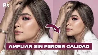 Cambiar el TAMAÑO de las imágenes SIN PERDER calidad con Photoshop | Tutorial