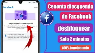 Tu cenonta ha sido dlocquenda facebook | desbloquear cuenta de facebook