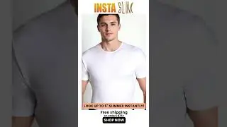 Transform Your Look Instantly with Insta Slim – The Original Slimming Shirt for Men!