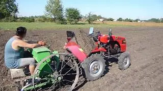 Мототрактор, висів озимої пшениці???