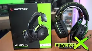 Rampage FuryX - Kutu Açılımı - Kablosuz Oyuncu Kulaklığı