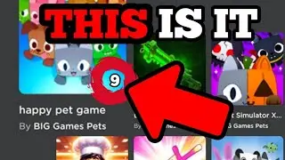 THIS is it! Happy Pet Game #9 Pet Simulator X game hint explained...