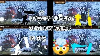 how to change shadow colour in shadow fight tutorial||KHAGS