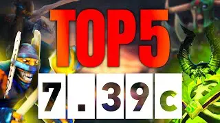 Top 5 Support Heroes to Climb MMR in Patch 7.39c