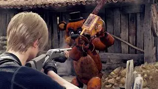 Chainsaw Freddy Fazbear from FNAF (Resident Evil 4 Remake)