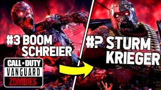 TOP 5 ZOMBIE TYPES in Vanguard Zombies (you won't guess number 1)
