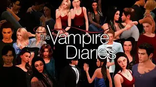 The Sims 4 CAS| The Vampire Diaries