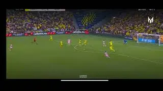 GOLAZO de LIONEL MESSI con el INTER MIAMI vs NASHVILLE