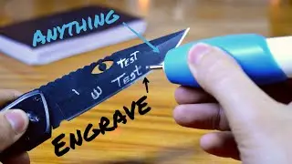 Engrave on Metal,Plastic,Wood and Glass With this Engraving Pen (Urdu/Hindi)
