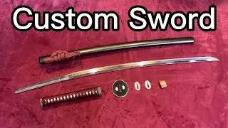 Custom Folded Steel sword