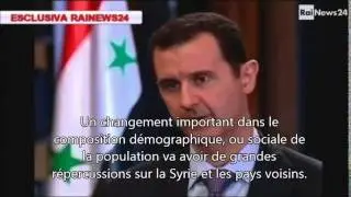 Interview de Bashar al Assad par Rainews