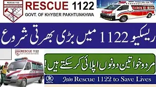 Rescue 1122 KPK Jobs 2022 Via ETEA