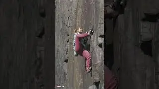 Beautiful Free-Solo Over Lake In Wales