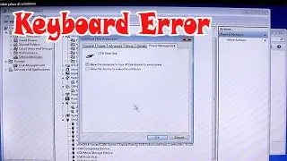 How to solve keyboard not detected