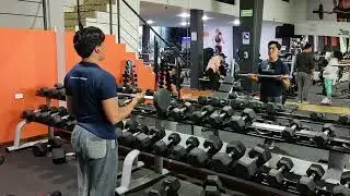 Elevacion a 90° con barra plana-JG Trainer