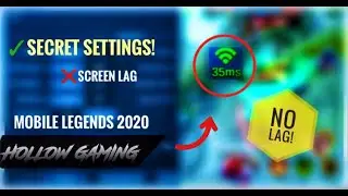 HOW TO REDUCE LAG IN MOBILE LEGENDS 2020 and INCREASE FPS!