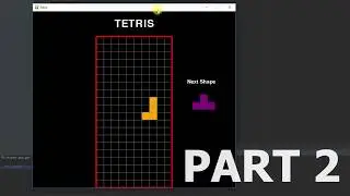 How to make Tetris with Python | Part 2