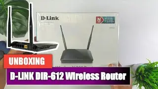 UNBOXING D-LINK DIR-612 Wireless Router / Wifi Router / Wireless 300 N Router