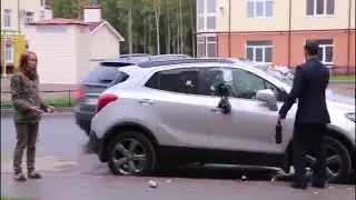 Смешная подборка бабы за рулём 2018