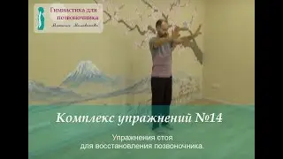 № 14. Гимнастика для позвоночника д-ра Милованова (фильм №14): стоя