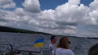 Тернополь едем на маленьком параходе 2