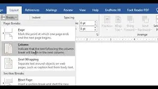 How to create portrait and landscape layout on 2007, 2010, 2013, 2019 Microsoft word.
