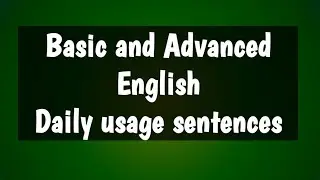 Spoken English in Tamil