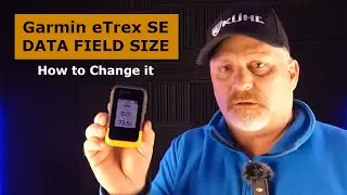 How to Change the Data Field Size in Your eTrex SE