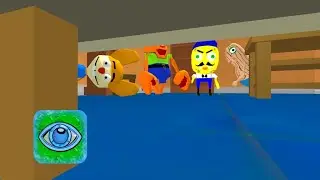 Sponge neighbor Escape Gameplay 6