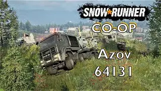 |SnowRunner| Amazing Azov 64131 [Co-Op Gameplay]