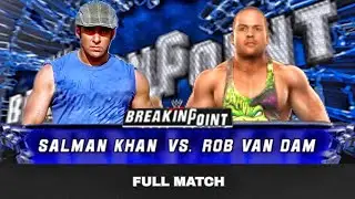 SALMAN KHAN vs ROB VAN DAM - Full Match | Main Event – WWE